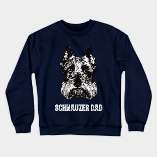 Schnauzer Dad Crewneck Sweatshirt